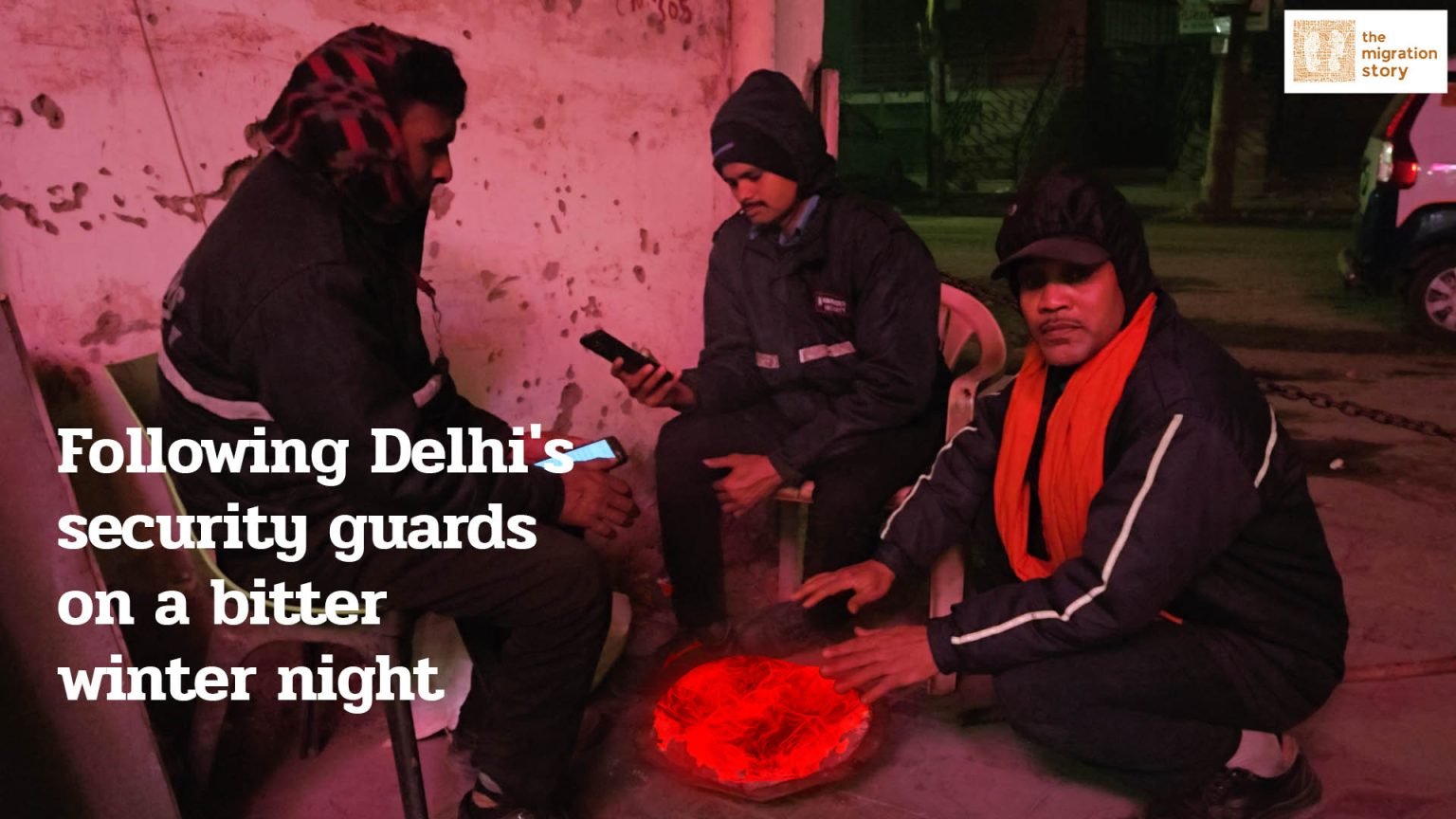 How Delhi’s security guards battle cold, smog, and anti-pollution curbs ...