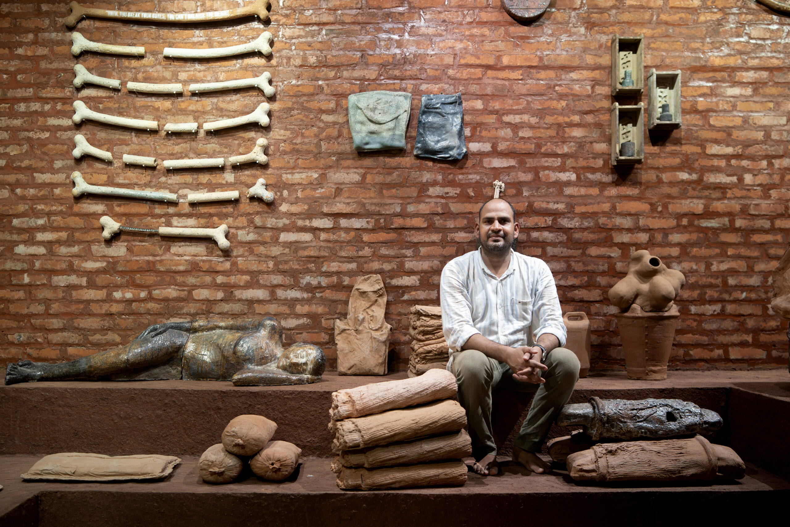 ‘Each brick carries the mark of a worker’s hand, but once it becomes part of a wall or a building that trace disappears’